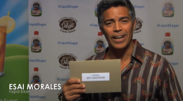 Esai Morales of NYPD Blue for Kelly's Delight All-Natural Liquid Sugar