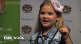 Eden Wood of Little Rascals for Kelly's Delight All-Natural Liquid Sugar