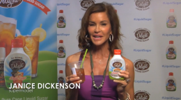Janice Dickenson for Kelly's Delight All-Natural Liquid Sugar